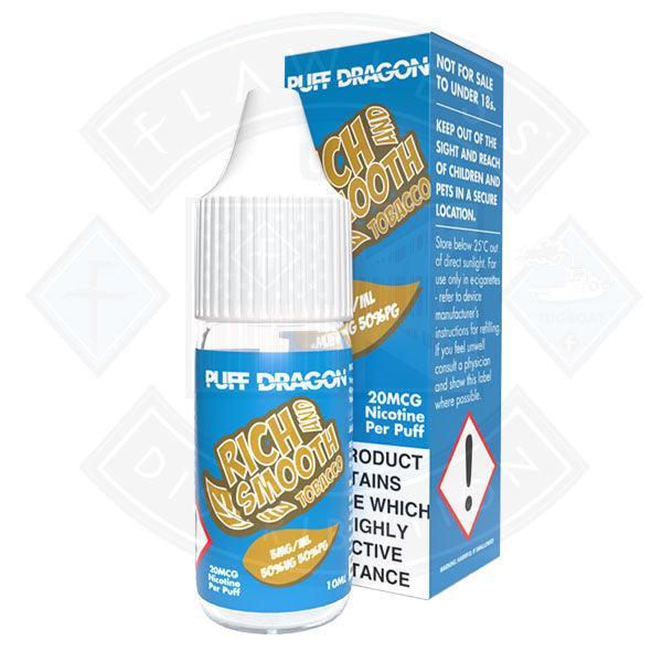 Puff Dragon Rich and Smooth Tobacco E liquid 10ml - Flawless Vape Shop