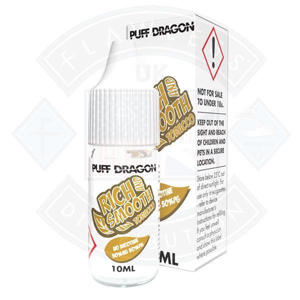 Puff Dragon Rich and Smooth Tobacco E liquid 10ml - Flawless Vape Shop