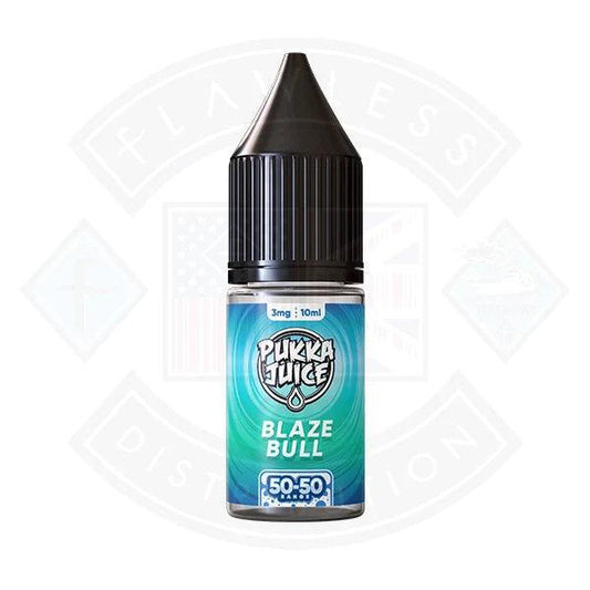 Pukka Juice 50/50 Blaze Bull 10ml - Flawless Vape Shop