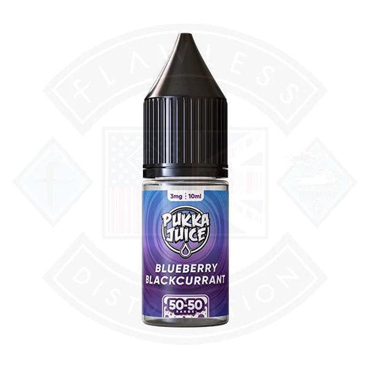 Pukka Juice 50/50 Blueberry Blackcurrant 10ml - Flawless Vape Shop