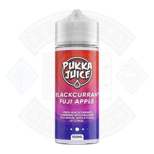 Pukka Juice Blackcurrant Fuji Apple 100ml 0mg Shortfill E-liquid - Flawless Vape Shop