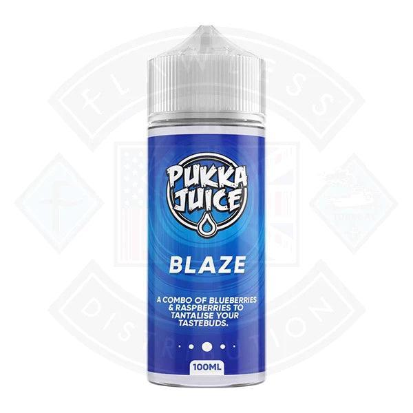 Pukka Juice Blaze 100ml 0mg Shortfill E-liquid - Flawless Vape Shop