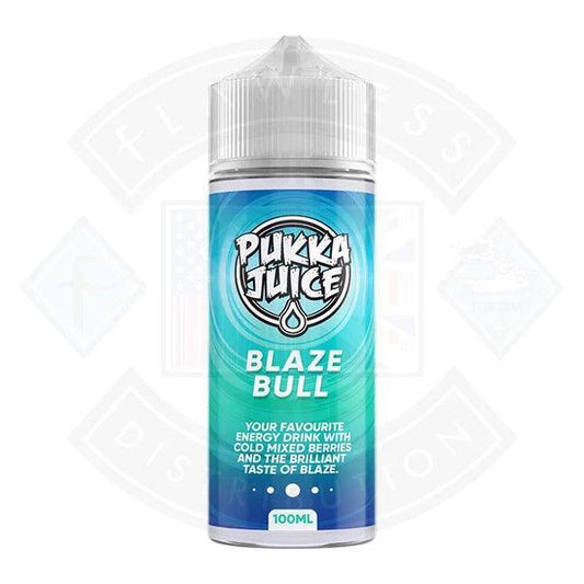 Pukka Juice Blaze Bull 100ml 0mg Shortfill E-liquid - Flawless Vape Shop