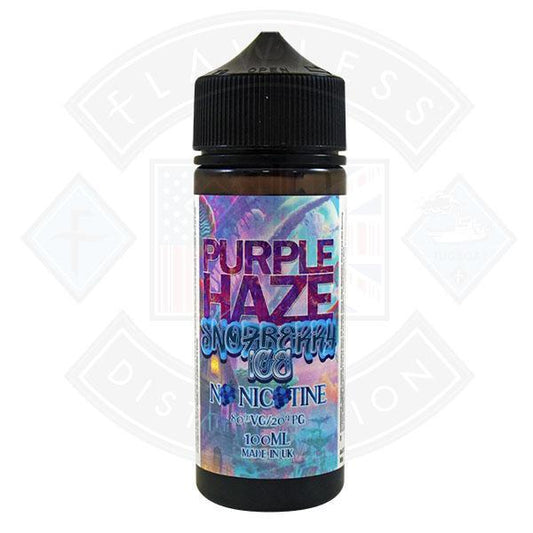 Purple Haze Snozberry Ice 100ml 0mg Shortfill - Flawless Vape Shop