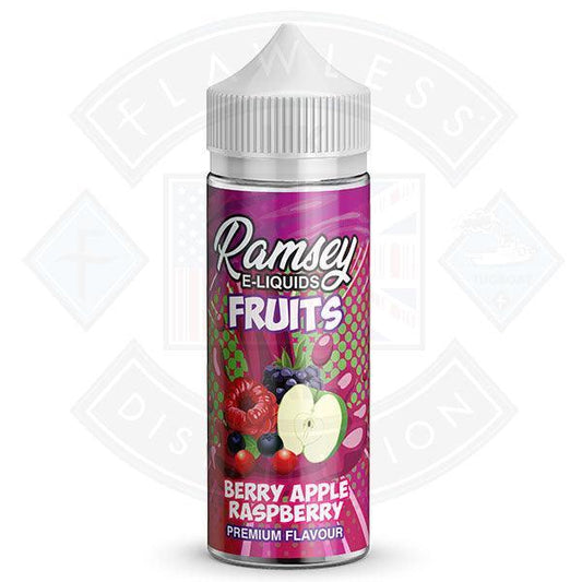 Ramsey E-Liquids Fruits - Berry Apple Raspberry 0mg 100ml Shortfill - Flawless Vape Shop