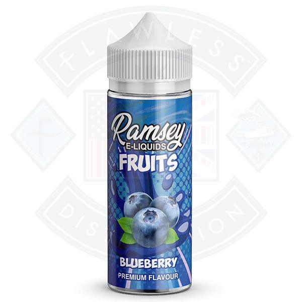 Ramsey E-Liquids Fruits - Blueberry 0mg 100ml Shortfill - Flawless Vape Shop