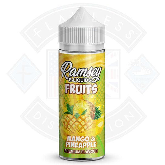 Ramsey E-Liquids Fruits - Mango & Pineapple 0mg 100ml Shortfill - Flawless Vape Shop