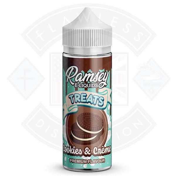 Ramsey E=Liquids Treats Cookies and Creme 0mg 100ml Shortfill - Flawless Vape Shop