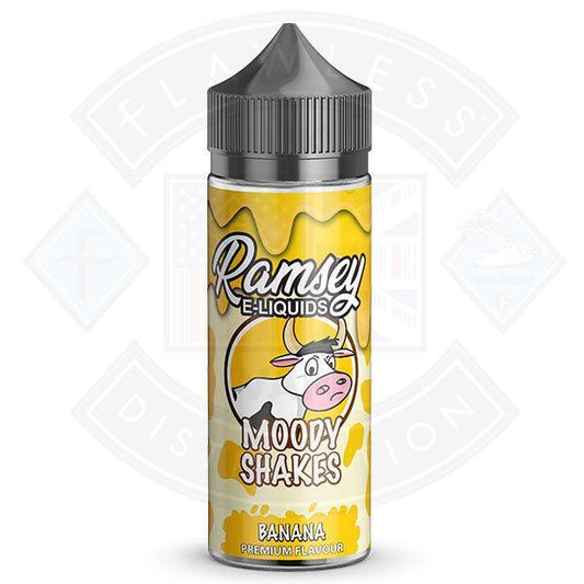 Ramsey Moody Shakes - Banana 0mg 100ml Shortfill - Flawless Vape Shop