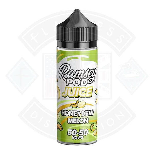 Ramsey Pod Juice Honeydew Melon 0mg 100ml Shortfill - Flawless Vape Shop