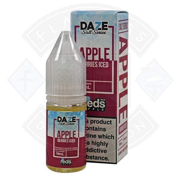 Red Apple by Daze Salt Series - Apple Berries Iced 10ml - Flawless Vape Shop