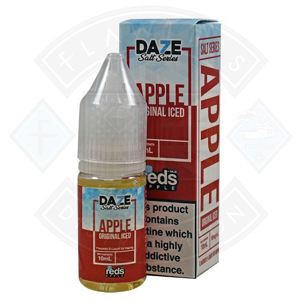 Red Apple by Daze Salt Series - Apple Original Iced 10ml - Flawless Vape Shop