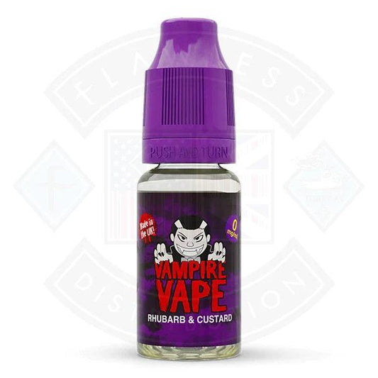 Rhubarb Custard by Vampire Vape 10ml - Flawless Vape Shop