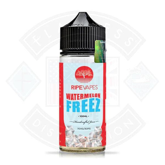 Ripe Vapes - Watermelon Freez 0mg 100ml Shortfill - Flawless Vape Shop