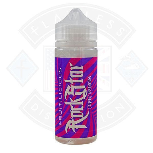 Rockstar Vape Fruitilicious Fruit Fusion 0mg 100ml shortfill - Flawless Vape Shop