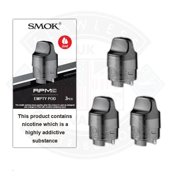 RPM C Empty Replacement Pods 2ml/ 3pack - Flawless Vape Shop