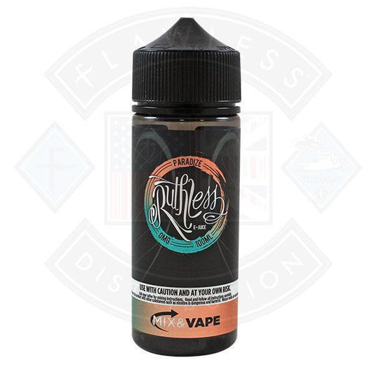 Ruthless Paradize 0mg 100ml Shortfill - Flawless Vape Shop