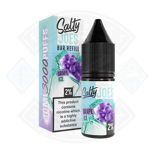 Salty Joe's Bar Refill - Grape Ice 10ml - Flawless Vape Shop