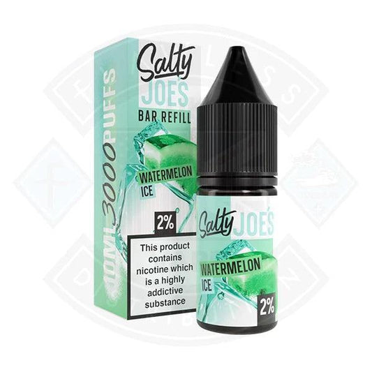 Salty Joe's Bar Refill - Watermelon Ice 10ml - Flawless Vape Shop