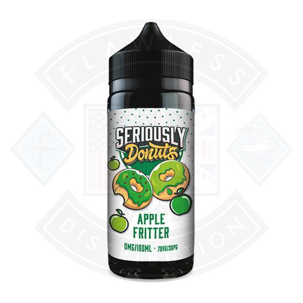 Seriously Donuts Apple Fritter 0mg 100ml Shortfill - Flawless Vape Shop