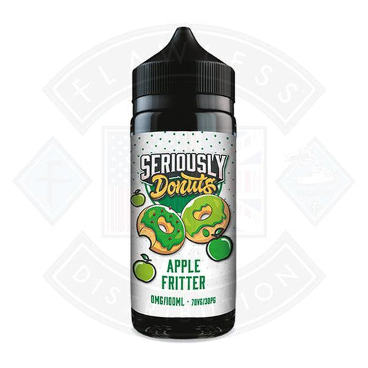 Seriously Donuts Apple Fritter 0mg 100ml Shortfill - Flawless Vape Shop