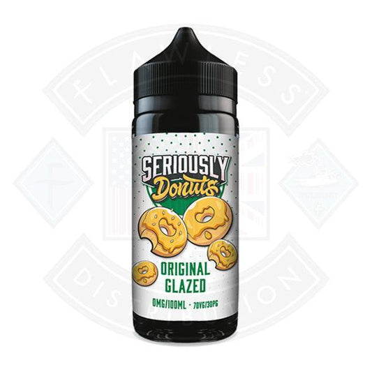 Seriously Donuts Original Glazed 0mg 100ml Shortfill - Flawless Vape Shop