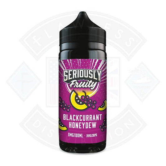 Seriously Fruity Blackcurrant Honeydew 0mg 100ml Shortfill - Flawless Vape Shop