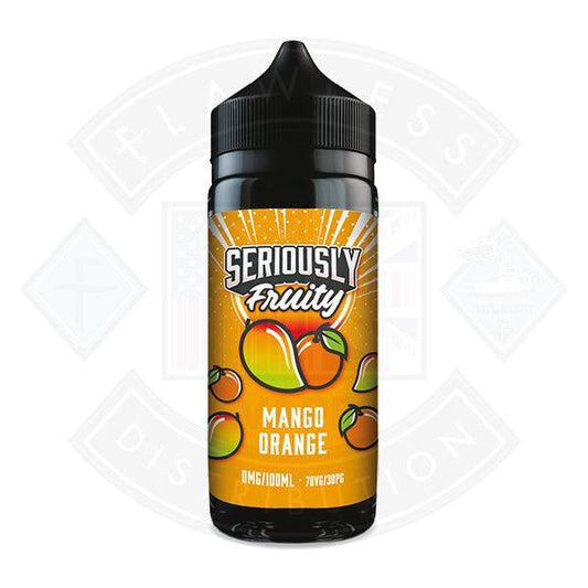 Seriously Fruity Mango Orange 0mg 100ml Shortfill - Flawless Vape Shop