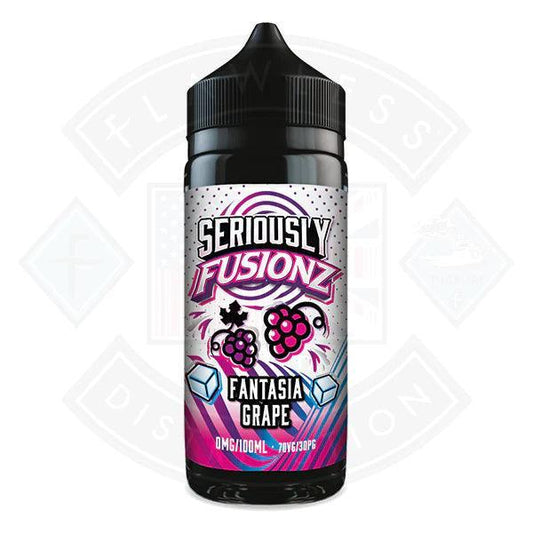 Seriously Fusionz - Fantasia Grape 0mg 100ml Shortfill - Flawless Vape Shop