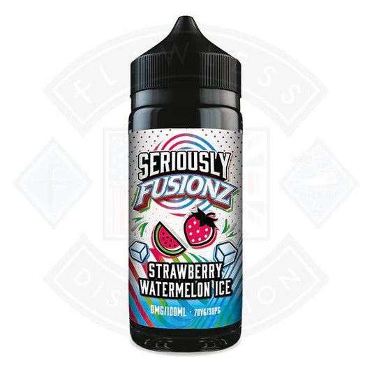 Seriously Fusionz - Strawberry Watermelon Ice 0mg 100ml Shortfill - Flawless Vape Shop