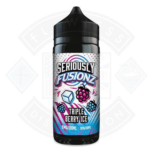 Seriously Fusionz - Triple Berry Ice 0mg 100ml Shortfill - Flawless Vape Shop