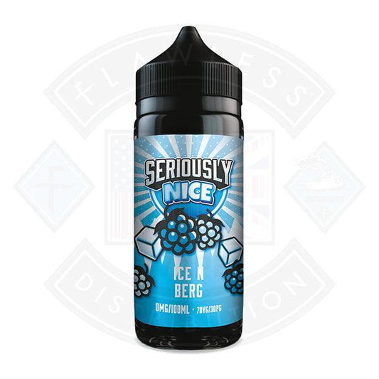 Seriously Nice Ice N Berg 0mg 100ml Shortfill - Flawless Vape Shop