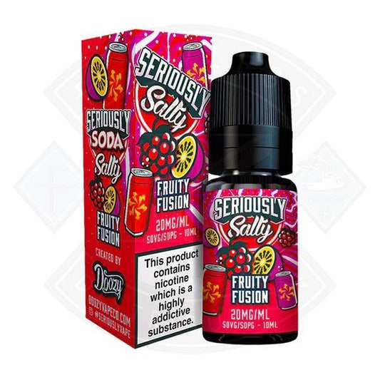 Seriously Salty Sodas Fruity Fusion 10ml - Flawless Vape Shop