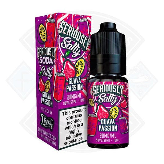 Seriously Salty Sodas Guava Passion 10ml - Flawless Vape Shop