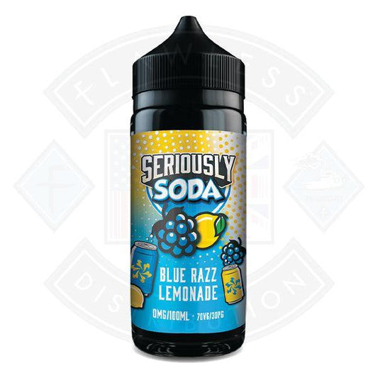 Seriously Soda Blue Razz Lemonade 0mg 100ml Shortfill - Flawless Vape Shop