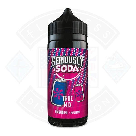 Seriously Soda True Mix 0mg 100ml Shortfill - Flawless Vape Shop