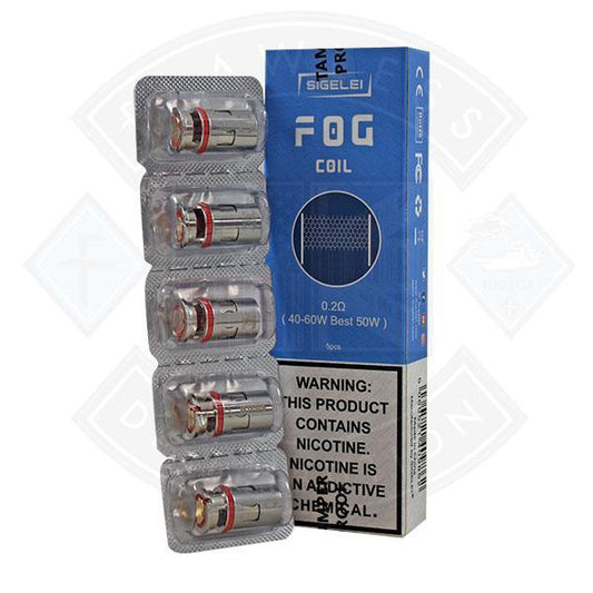 Sigelei Fog Coil 5pcs/pack - Flawless Vape Shop