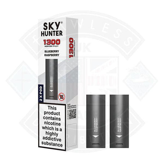 Sky Hunter Prefilled Pods 2pcs Mesh Coil 20mg - Flawless Vape Shop