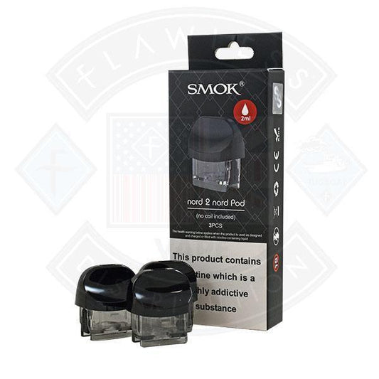 Smok Nord 2 Pod 3pack - Flawless Vape Shop