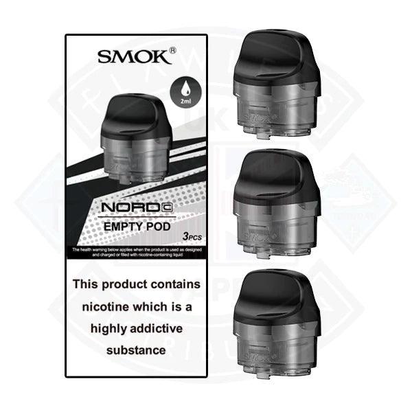 Smok Nord C Empty Replacement Pod 3pack - Flawless Vape Shop