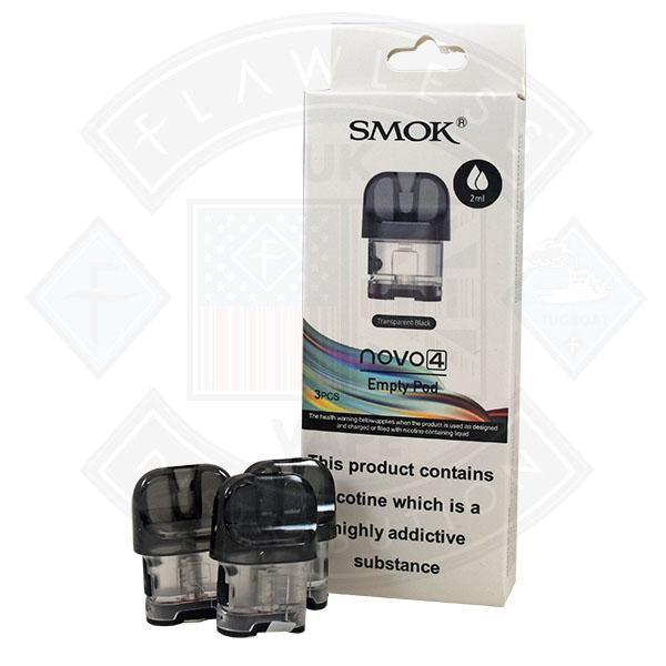 Smok Novo 4 Empty Pod/3pcs - Flawless Vape Shop