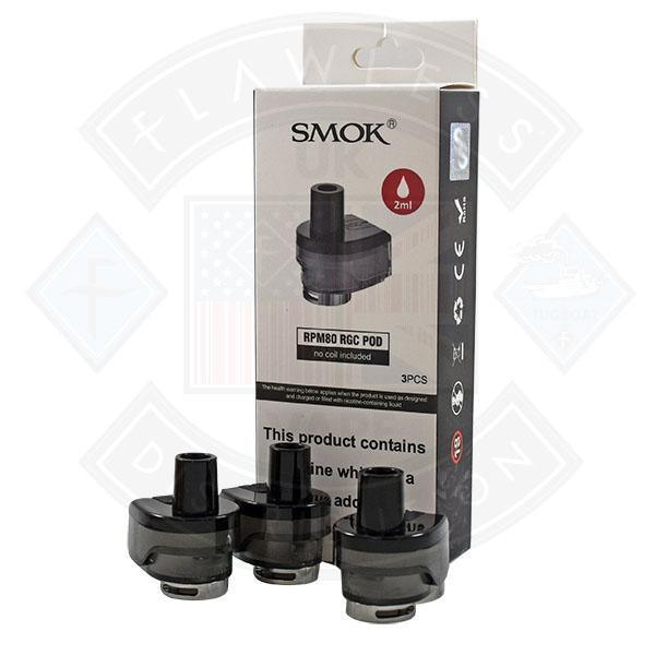 SMOK RPM80 Pod 3pack - Flawless Vape Shop