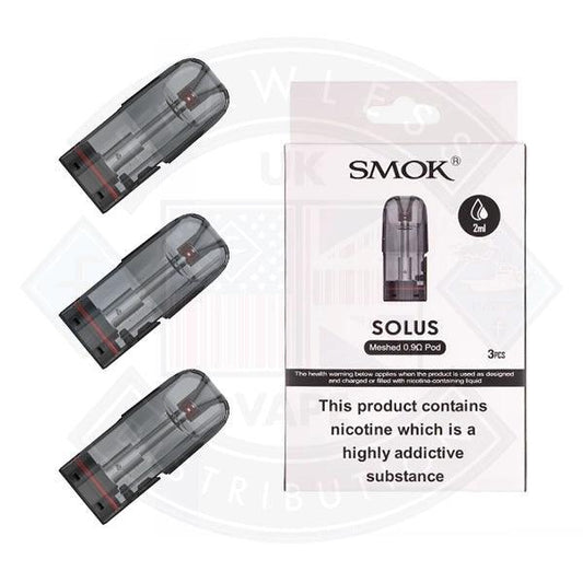 Smok Solus 2 Replacement Pod - 3pcs/pack - Flawless Vape Shop