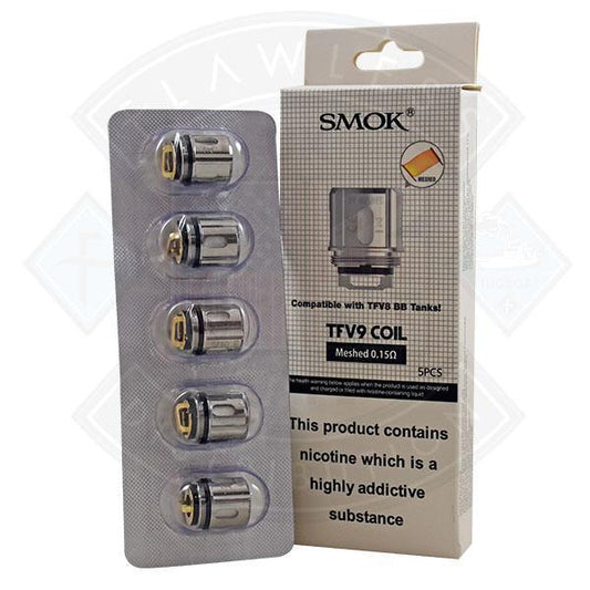 Smok TFV9 Coils 5pack - Flawless Vape Shop