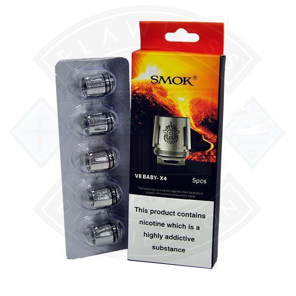 SMOK V8 BABY COILS - 5pk - Flawless Vape Shop