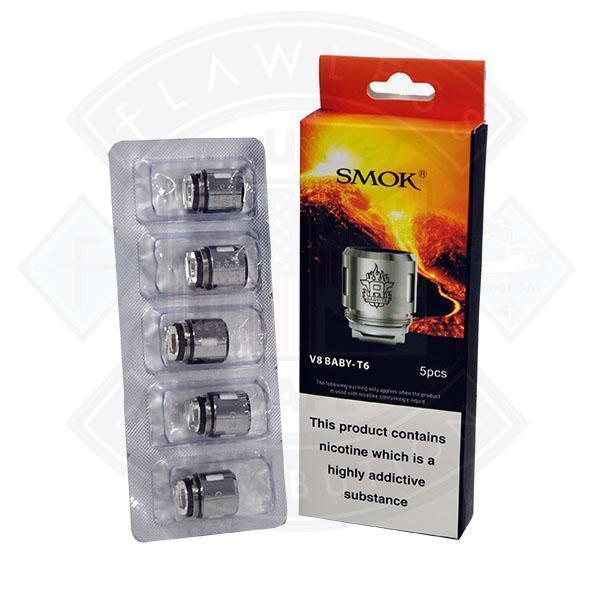 SMOK V8 BABY COILS - 5pk - Flawless Vape Shop