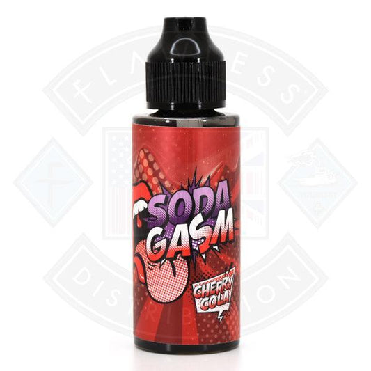 Soda Gasm-Cherry Cola 0mg 100ml Shortfill - Flawless Vape Shop