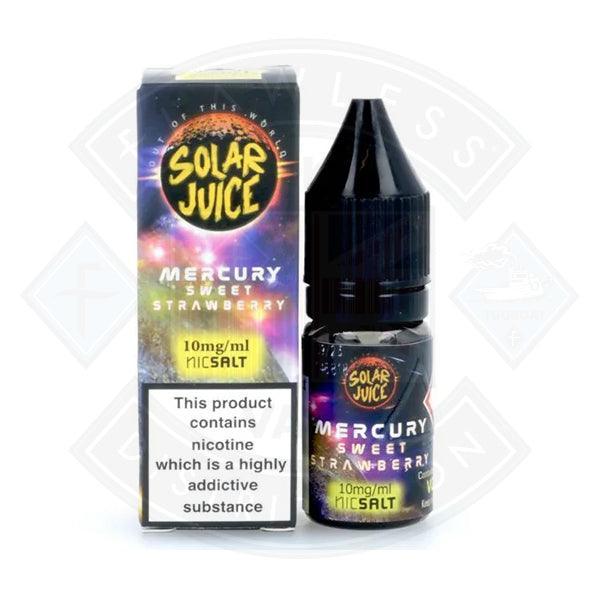 Solar Juice Nic Salt Mercury Sweet Strawberry 10ml - Flawless Vape Shop