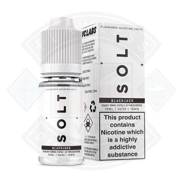 SOLT Blackjack Nic Salt 10mg 10ml - Flawless Vape Shop