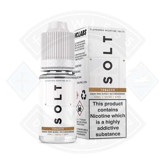 SOLT Sweet Tobacco Nic Salt 20mg 10ml - Flawless Vape Shop